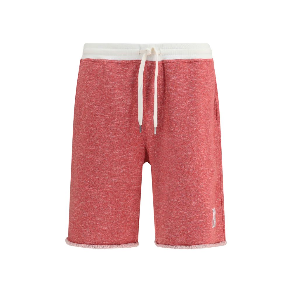 Multicolor Cotton Bermuda Shorts