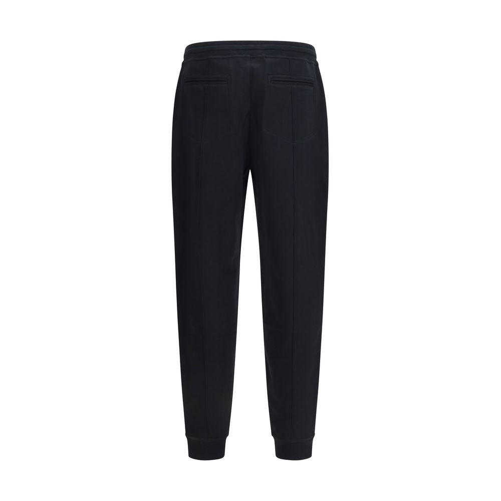 Black Cotton Joggers (Workout Pants)