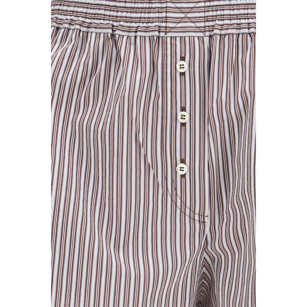 Multicolor Cotton Bermuda Shorts